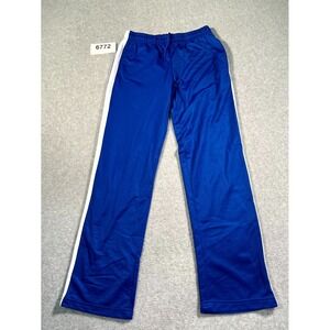Cheerleading Track Pants Womens Junior Small Blue Flat Front Drawstring Athletic
